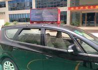 Le taxi de publicité de dessus de cabine de Digital a mené la taille W 6,3 x H 6,3 x D de module de signes d'affichage 0,67 pouces
