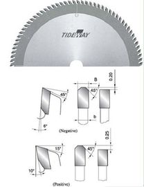 Axial dents TCT circulaire a vu des lames pour la Coupe plasitic acier, plexiglas