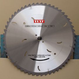 860mm PCD scie que la lame/diamant scie des lames pour des couches de carton gris coupant, meubles