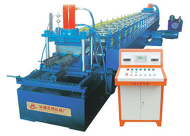 Petit pain à grande vitesse en acier de rambarde en métal formant la machine 3-10m/Min
