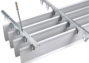 Le plafond ouvert suspendu en aluminium intérieur de cellules en métal linéaire couvre de tuiles pour des matériaux de décoration de station de métro