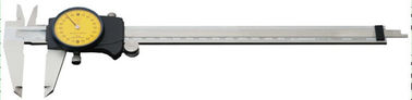 Le Ti a plaqué le calibre mono d'acier inoxydable du calibre vernier 0mm-200mm de cadran de bloc