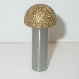 Outils de carbure synthétiques de silicium d'outils de coupe de PCD avec le couteau inférieur rond en pierre
