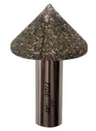 Outils de carbure faits sur commande de silicium et outils de coupe de PCD, V cannelant le peu, pour la coupe humide