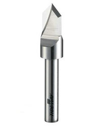 90°V cannelant le micro de peu - peu solide de carbure de commande numérique par ordinateur de grain pour couper le bois, stratifié, plastique
