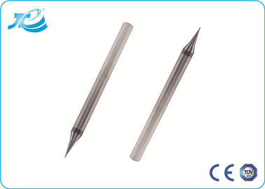 TiAlN enduisant les outils de coupe solides de carbure, fraise en bout plate de diamètre micro de 0,5 millimètres