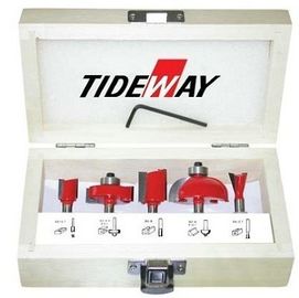 5 Menuiserie set T.C.T routeur bits ensembles pour la fabrication de meubles et de décoration