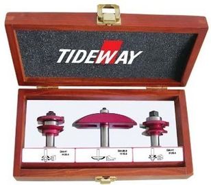 T.C.T Router bits ensembles avec Micro - pièces grain carbure de tungstène